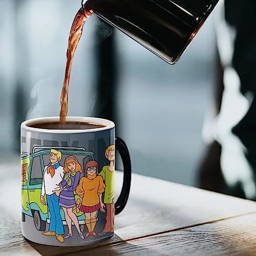 Morphing Mugs Scooby Doo Mystery Inc Heat Changing Ceramic Mug 325ml (11 oz) | Officially Licensed Scooby Doo Fan Gift thumbnail 7