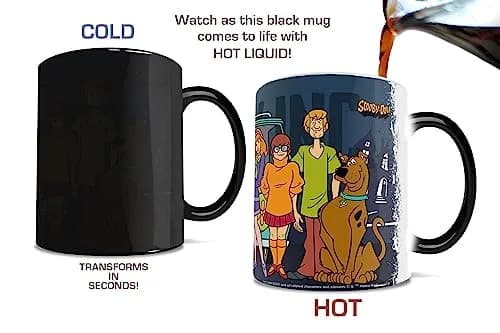 Morphing Mugs Scooby Doo Mystery Inc Heat Changing Ceramic Mug 325ml (11 oz) | Officially Licensed Scooby Doo Fan Gift thumbnail 2