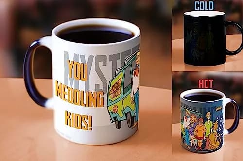 Morphing Mugs Scooby Doo Mystery Inc Heat Changing Ceramic Mug 325ml (11 oz) | Officially Licensed Scooby Doo Fan Gift thumbnail 3