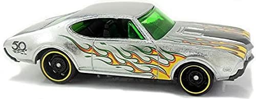 Hot Wheels Zamac '68 Olds 442 50th Anniversary 1:64 Scale | Collectors Edition Diecast Toy Car thumbnail 4