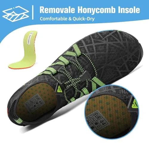 Mishansha Water Shoes for Women Men, Quick-Dry Barefoot Swim Shoes | Non-Slip, Lightweight & Packable thumbnail 4