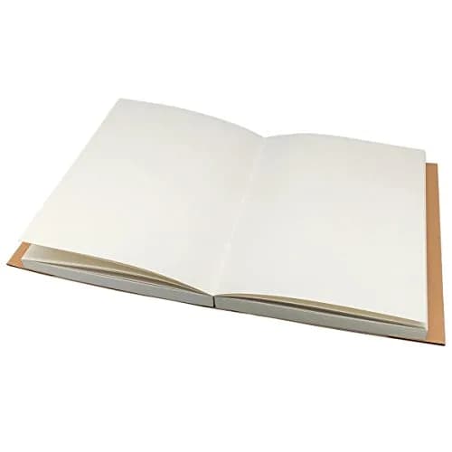 CooLeathor Kraft Cover Drawing Notebook & Sketchbook Set of 2 | 150x210mm, 256 Pages thumbnail 4