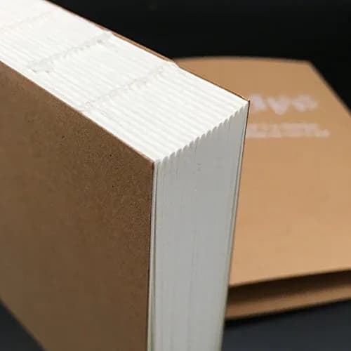 CooLeathor Kraft Cover Drawing Notebook & Sketchbook Set of 2 | 150x210mm, 256 Pages thumbnail 7