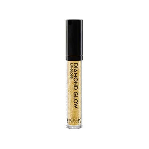 NICKA K NEW YORK Diamond Glow Lip Gloss (Classy) - Metallic Finish | 3.7g (0.13 oz) thumbnail 1