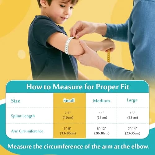 Mybow Elbow Splint for Cubital Tunnel Syndrome | Night Support & Habit Control (110 characters) thumbnail 7