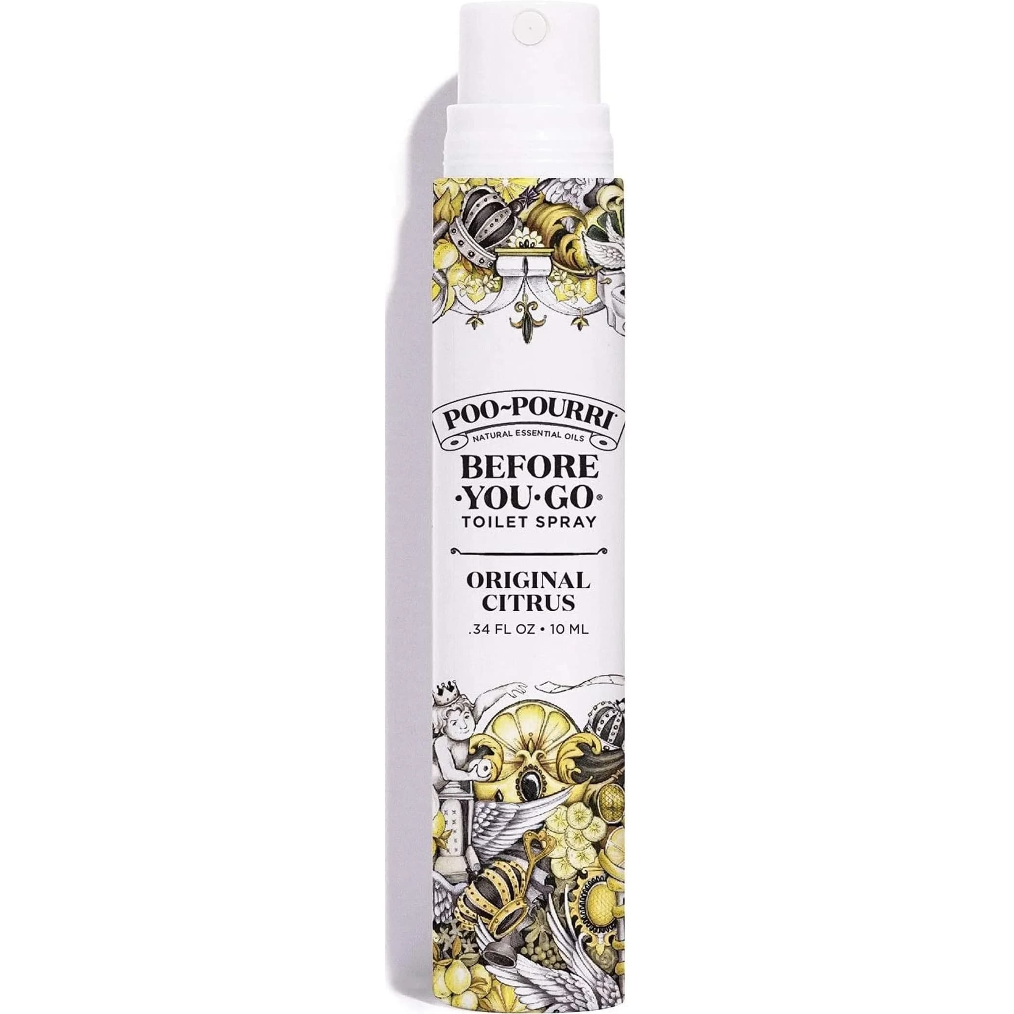 Poo-Pourri Before-You-Go Toilet Spray Original Citrus 10ml (0.34 Fl Oz) | Prevents Bathroom Odors - main product image