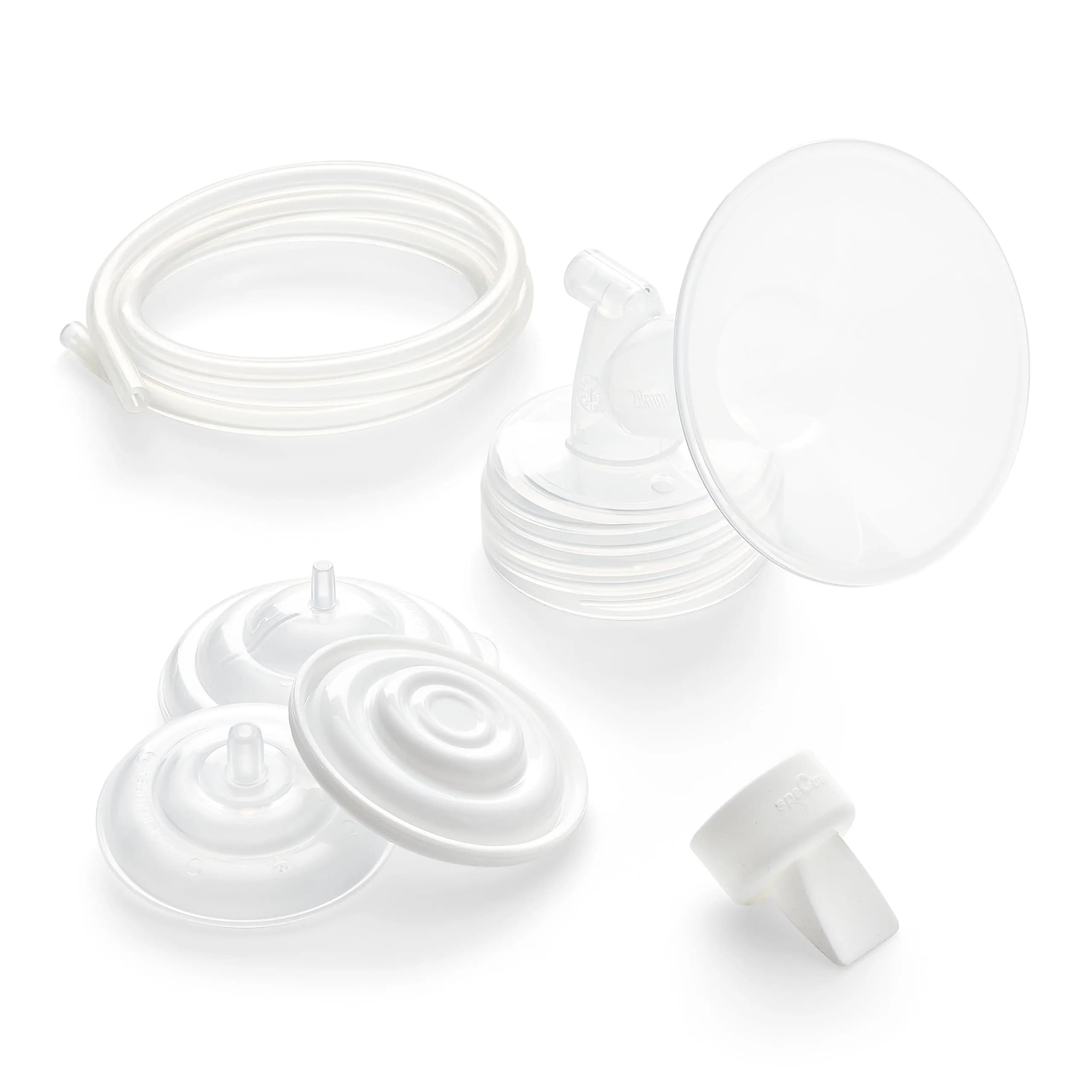 Spectra Baby Wide Breast Shield Set 20mm (0.79 inch) | Authentic USA Import for Spectra S1, S2, S3, 9 Plus Pumps - main product image
