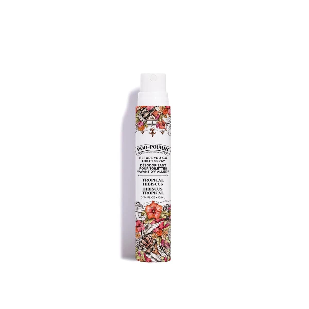 Poo-Pourri Tropical Hibiscus Before-You-Go Toilet Spray 0.34 Fl Oz Travel Size - main product image