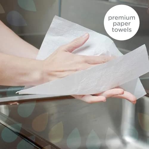 Kimberly-Clark Professional White Paper Towels | 18 Boxes, 2160 Sheets Total thumbnail 4