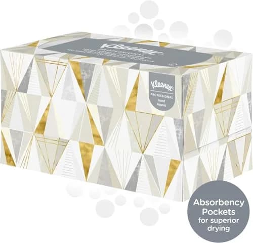 Kimberly-Clark Professional White Paper Towels | 18 Boxes, 2160 Sheets Total thumbnail 3