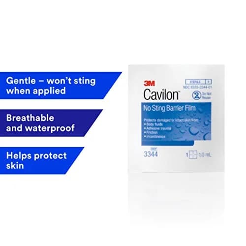 Cavilon No-Sting Barrier Film 1 mL Wipe | Clinically-Proven Skin Protection for Healthcare thumbnail 2