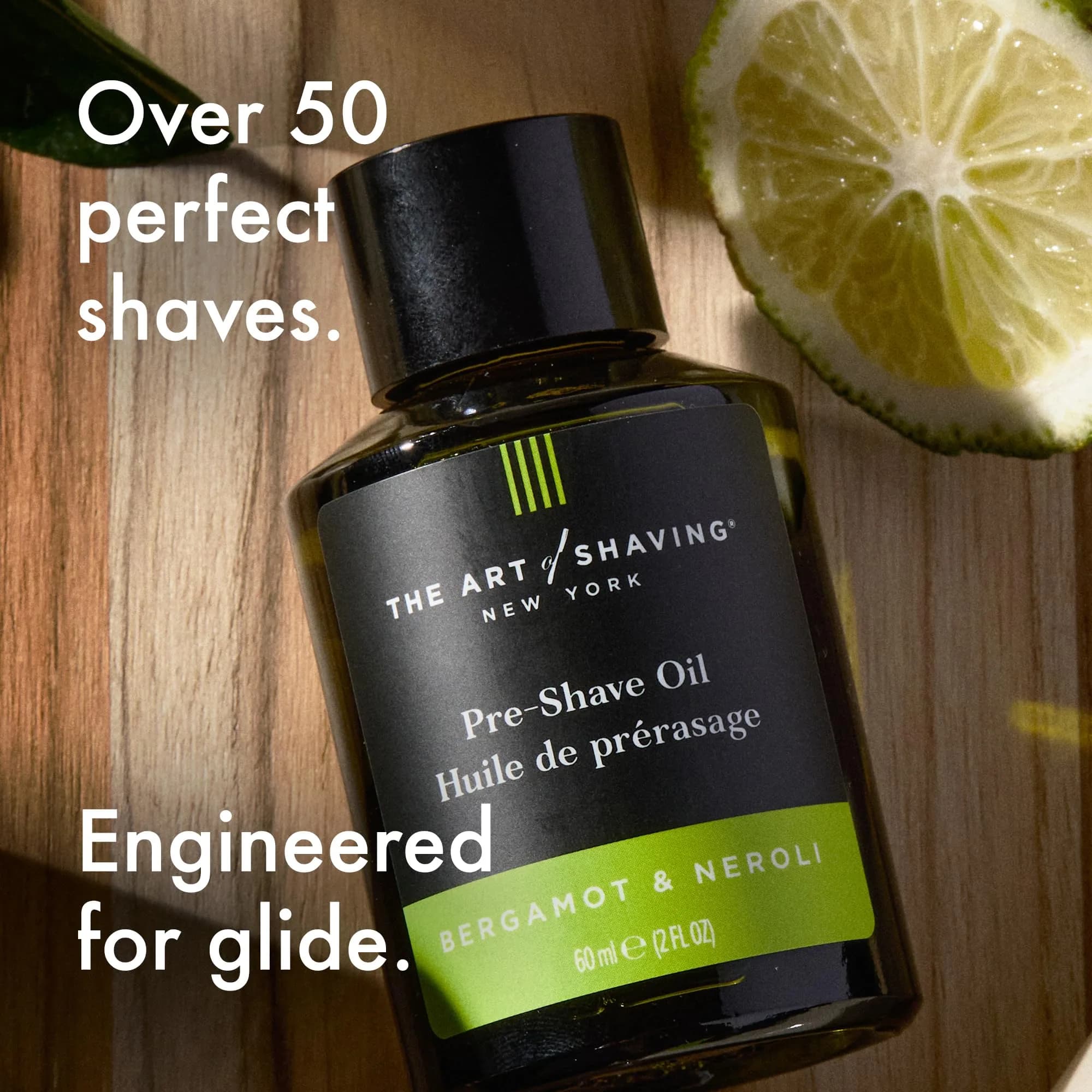 The Art of Shaving Bergamot & Neroli Pre-Shave Oil for Men – Clinically Tested for Sensitive Skin – Improves Razor Glide for a Close, Comfortable Shave – 60ml (2 Fl Oz) - view 4