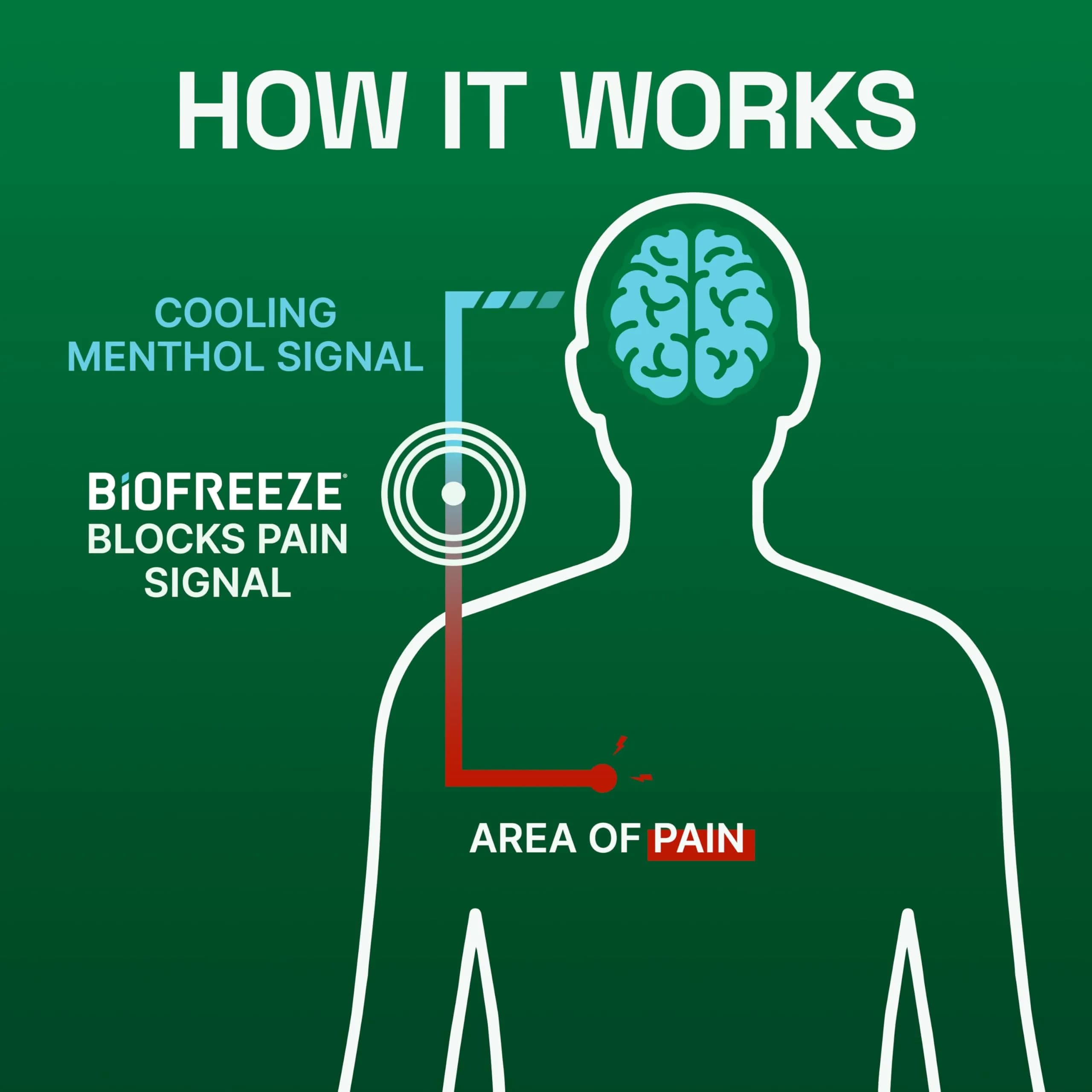 Biofreeze Cooling Menthol Pain Relief Cream 88.7 ml (3 Oz) | Fast-Acting Topical Analgesic for Muscle & Joint Pain - view 5