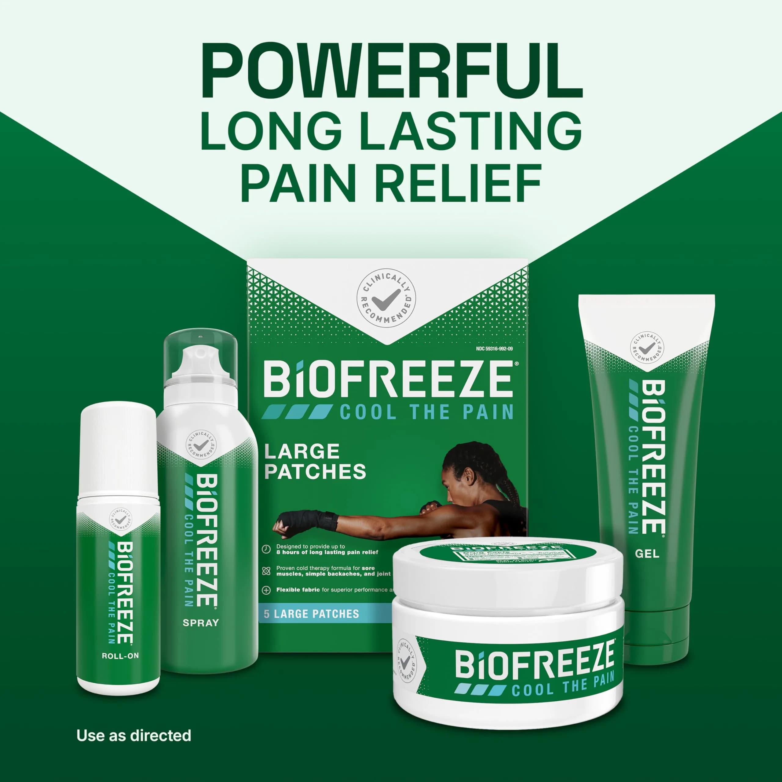 Biofreeze Cooling Menthol Pain Relief Cream 88.7 ml (3 Oz) | Fast-Acting Topical Analgesic for Muscle & Joint Pain - view 7