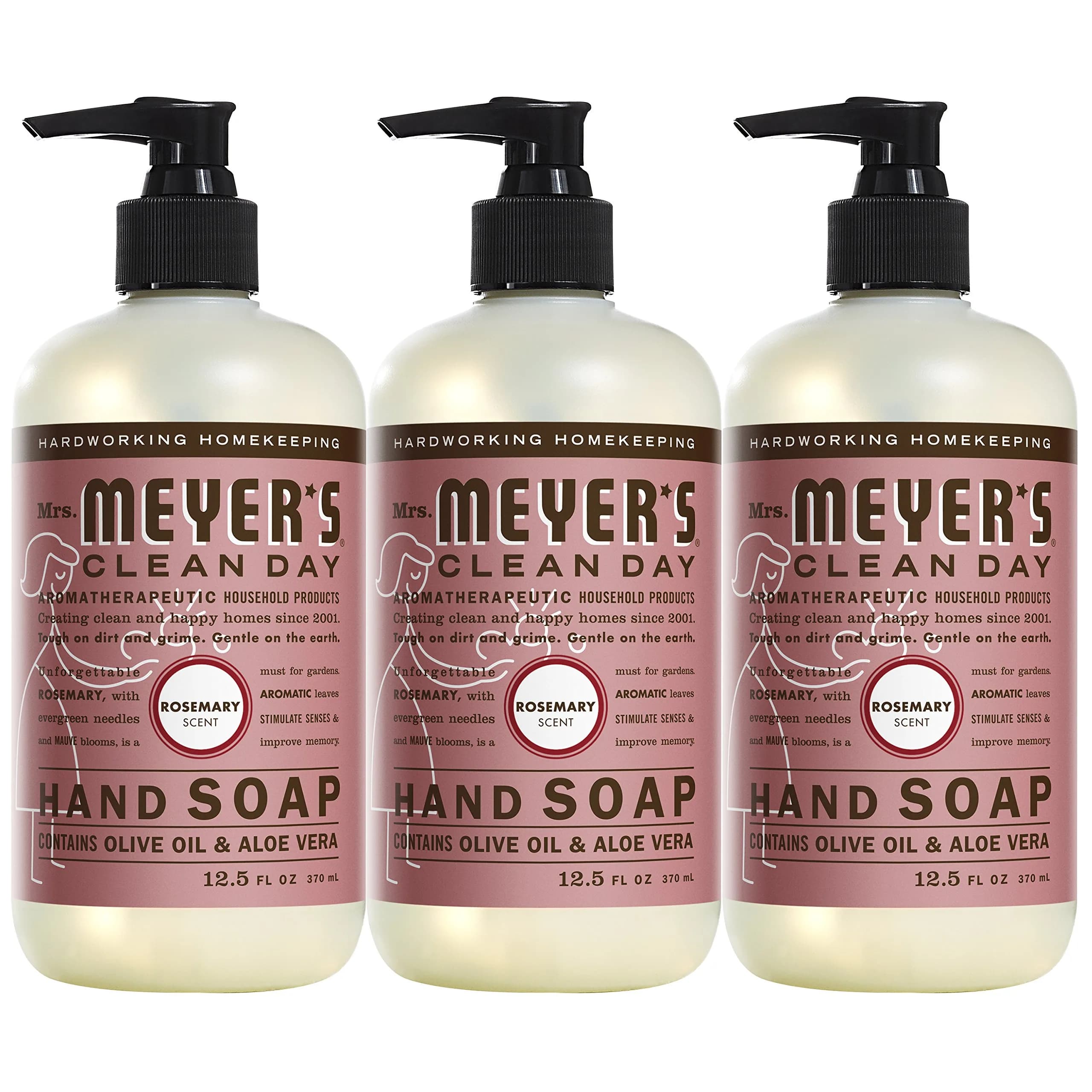 Mrs. MEYER'S Liquid Hand Soap Apple 12.5 Fl Oz | Non-Drying, Cruelty-Free, Garden-Inspired Scent — Apple Scent