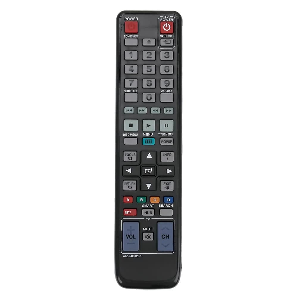 ZdalaMit Remote Control for Samsung BD-D5700 BD-D5700/ZA | No Programming Needed, 2 AAA Batteries - main product image