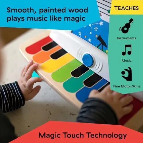 Baby Einstein Magic Touch Piano Wooden Musical Toddler Toy | Age 6-36 Months thumbnail 5