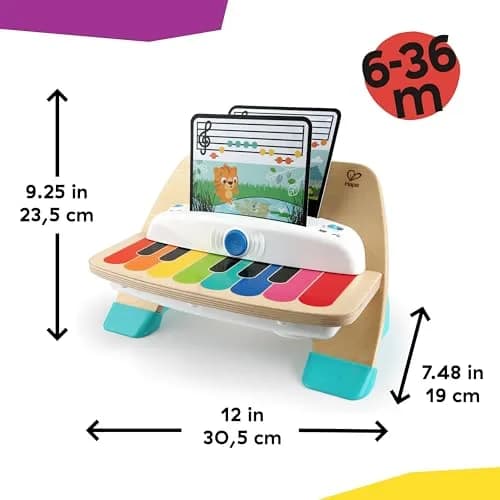 Baby Einstein Magic Touch Piano Wooden Musical Toddler Toy | Age 6-36 Months thumbnail 6