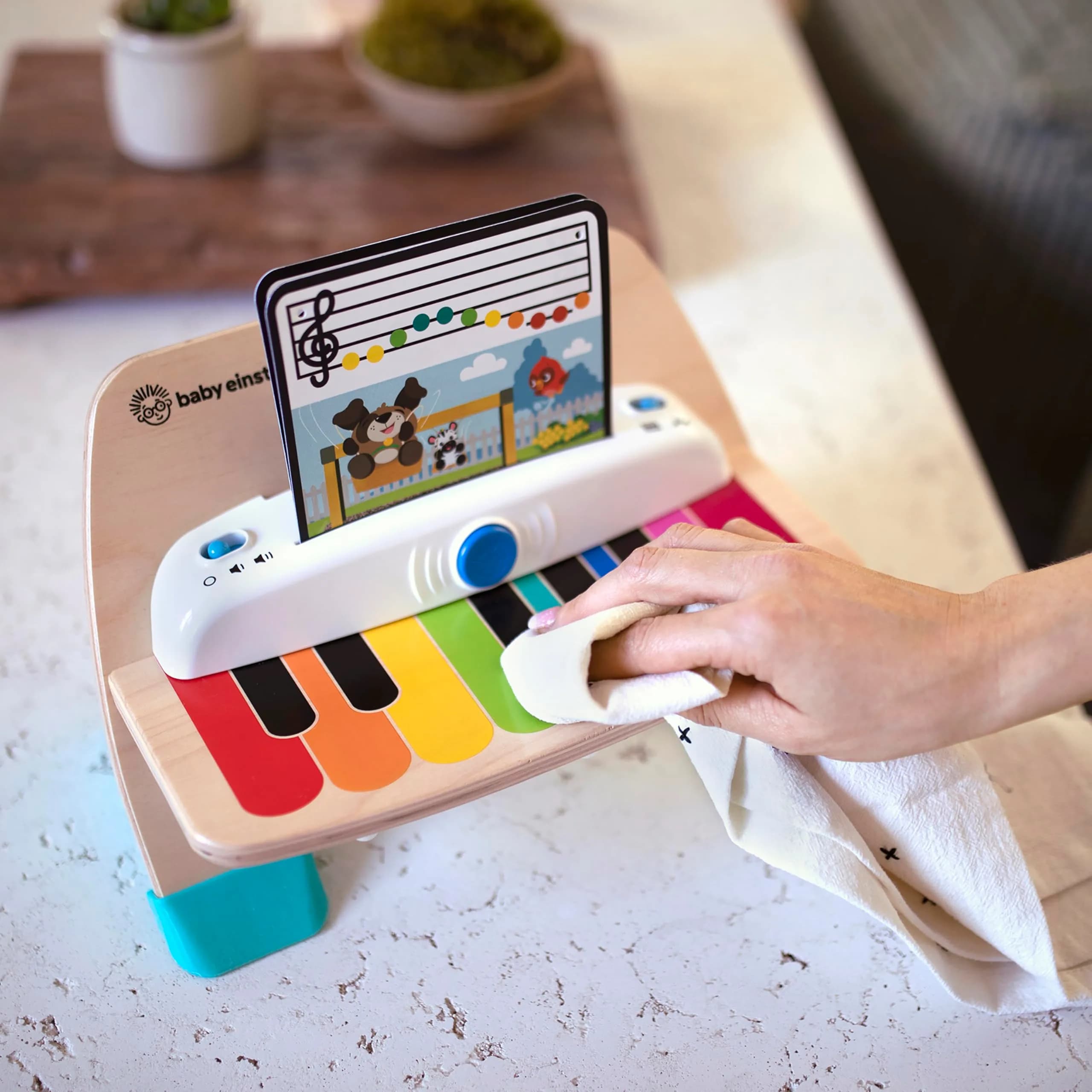 Baby Einstein Magic Touch Piano Wooden Musical Toddler Toy | Age 6-36 Months - view 8