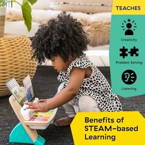 Baby Einstein Magic Touch Piano Wooden Musical Toddler Toy | Age 6-36 Months thumbnail 2
