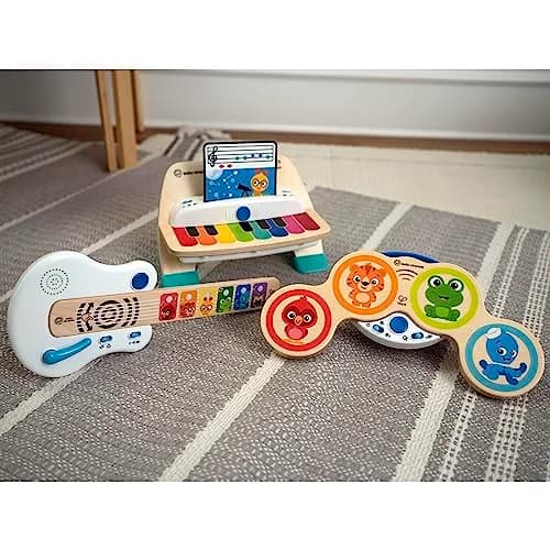 Baby Einstein Magic Touch Wooden Drum Musical Toy 38.1cm (15 in) | Montessori-Inspired with Volume Control thumbnail 7
