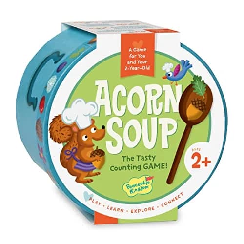 Peaceable Kingdom Acorn Soup – Game for Kids 2+ | Toddler Learning & Family Fun thumbnail 1
