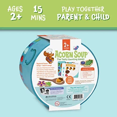 Peaceable Kingdom Acorn Soup – Game for Kids 2+ | Toddler Learning & Family Fun thumbnail 5