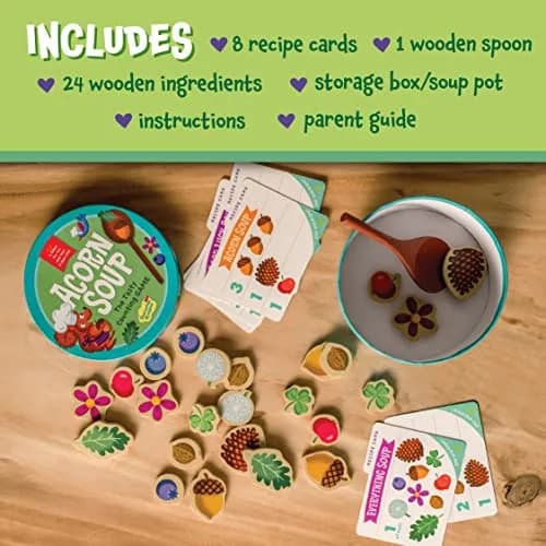 Peaceable Kingdom Acorn Soup – Game for Kids 2+ | Toddler Learning & Family Fun thumbnail 6