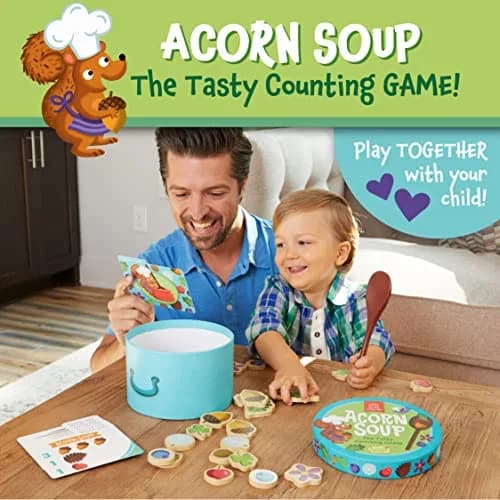 Peaceable Kingdom Acorn Soup – Game for Kids 2+ | Toddler Learning & Family Fun thumbnail 2