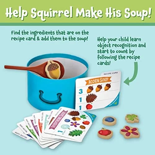 Peaceable Kingdom Acorn Soup – Game for Kids 2+ | Toddler Learning & Family Fun thumbnail 3