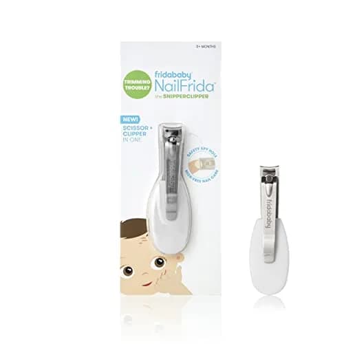 Frida Baby NailFrida The SnipperClipper, Baby Nail Clipper with Safety Spyhole, Metal Blades, 1 Count | Nick-Free Safe Design thumbnail 1