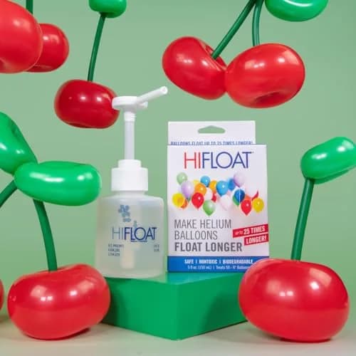 HI-FLOAT ULTRA HI-FLOAT Balloon Treatment with Pump 5 oz (142g) | Extends Helium Float Time Up to 25x thumbnail 8