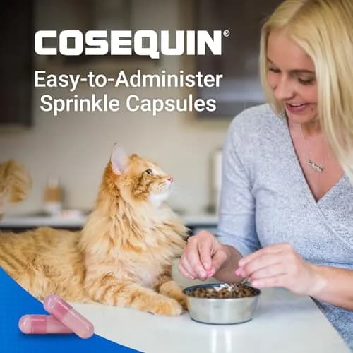 Nutramax Cosequin for Cats Joint Health Supplement Capsules 30 Count | Veterinarian Recommended Glucosamine for Cats thumbnail 4