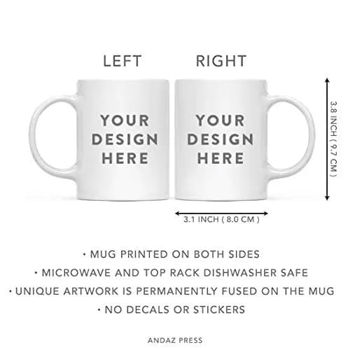 Andaz Press Miniature Schnauzer Up Close Dog Mug 325ml (11oz) | Gift for Dog Lovers thumbnail 4