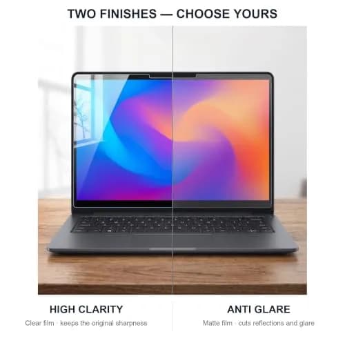 Pc Pro Screen Protector Set for Lenovo Yoga 730 15.6" Touch Display | High Clarity Anti Scratch thumbnail 3