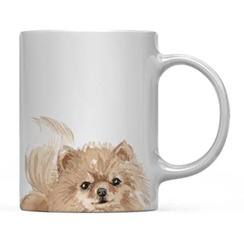 Andaz Press Pomeranian Dog Coffee Mug 325ml (11oz) | Funny Pet Animal Lover Gift thumbnail 1