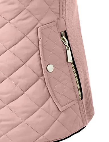 NE PEOPLE Women’s Quilted Vest – Lightweight Sleeveless Full Zip Up Casual Stand Collar Padding Gilet Jacket with Pockets | Quilted, Lightweight & Warm thumbnail 5