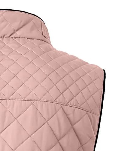 NE PEOPLE Women’s Quilted Vest – Lightweight Sleeveless Full Zip Up Casual Stand Collar Padding Gilet Jacket with Pockets | Quilted, Lightweight & Warm thumbnail 6