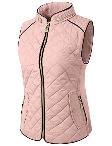 NE PEOPLE Women’s Quilted Vest – Lightweight Sleeveless Full Zip Up Casual Stand Collar Padding Gilet Jacket with Pockets | Quilted, Lightweight & Warm thumbnail 2