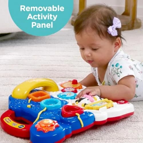 VTech Sit-to-Stand Learning Walker | Activity Walker with Detachable Toy Panel, Piano Keys, and Speed Control thumbnail 6