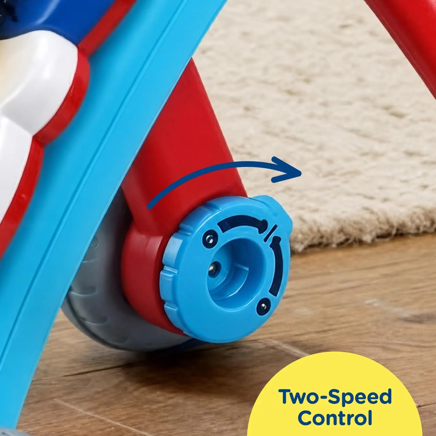 VTech Sit-to-Stand Learning Walker | Activity Walker with Detachable Toy Panel, Piano Keys, and Speed Control - view 8