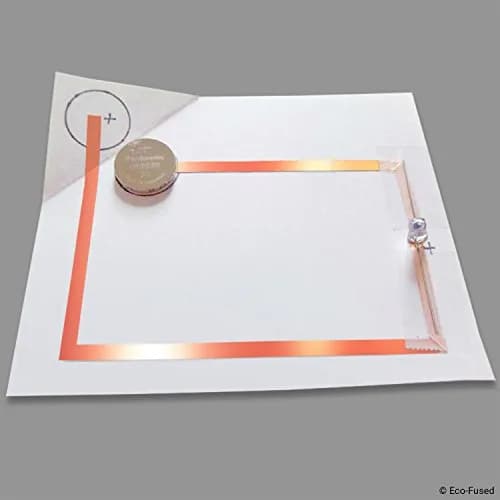 Eco-Fused Double-Sided Conductive Copper Foil Tape 12.7mm x 20m | EMI/RF Shielding, Paper Circuits, Arts & Crafts thumbnail 3