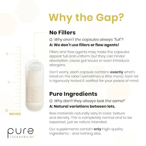 Pure Therapro Rx S-Acetyl Glutathione Gold, Extra-Strength | Patented Acetylated Form of Glutathione (EMOTHION) from Italy | Pharmaceutical Grade | Zero Fillers (60 Capsules (300mg)) thumbnail 8