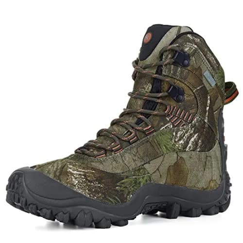 XPETI Men’s Thermator Mid-Rise Waterproof Hiking Boot Insulated Non-Slip camouflage 12 thumbnail 1