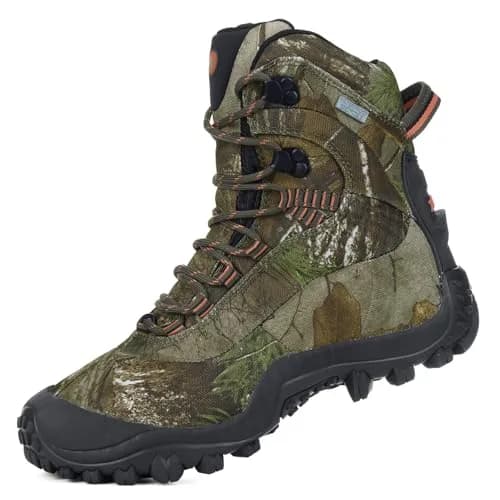 XPETI Men’s Thermator Mid-Rise Waterproof Hiking Boot Insulated Non-Slip camouflage 12 thumbnail 2