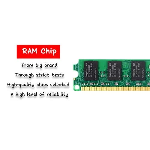 D DUOMEIQI 8GB (4x2GB) DDR2 667MHz UDIMM Desktop RAM 1.8V CL5 240-pin Non-ECC Unbuffered Memory Modules thumbnail 2