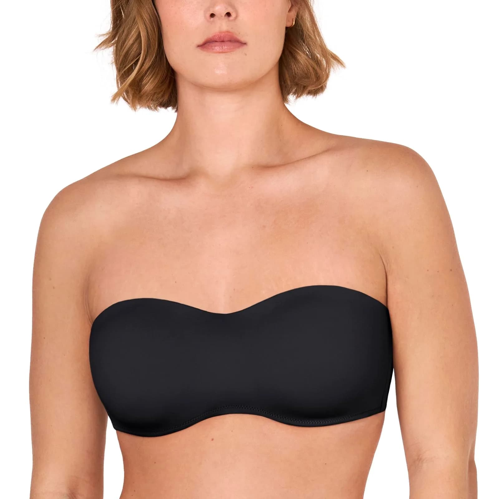 DELIMIRA Strapless Bandeau Minimizer Bra 42D | Reduce Bust Profile & Support