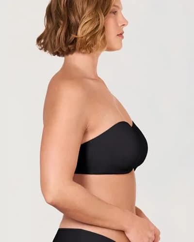 DELIMIRA Strapless Bandeau Minimizer Bra 42D | Reduce Bust Profile & Support thumbnail 3