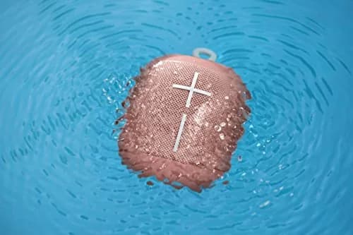 Ultimate Ears WONDERBOOM Portable Bluetooth Speaker - IPX7 Waterproof - 10-Hour Battery - Cashmere Pink | 360° Sound thumbnail 4