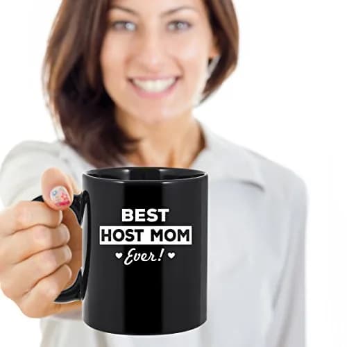 Wonderful Mugs Host mom Coffee Mug 11 oz Best host mom ever! Funny gift thumbnail 2